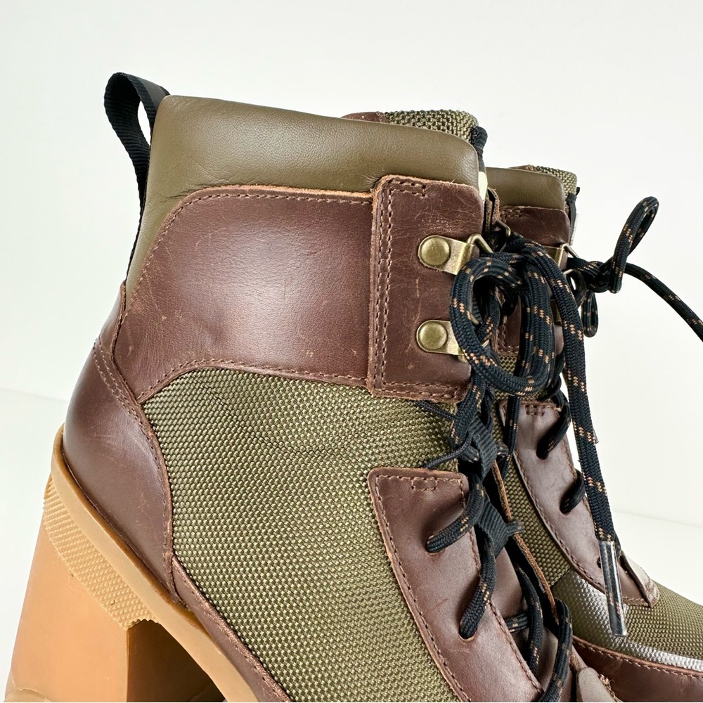 SOREL Brex Heel Lace-Up Waterproof Bootie Tan Size 8.5 - Picture 9 of 16